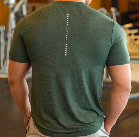 Camiseta deportiva suave y absorbente (manga corta)