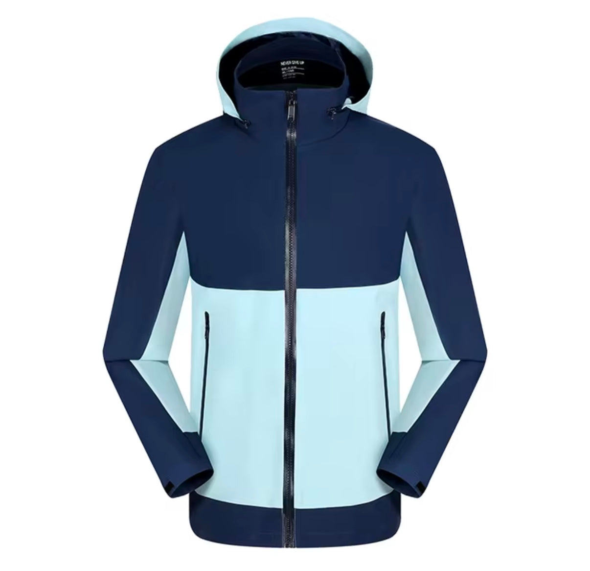 Chaqueta deportiva bicolor para hombre