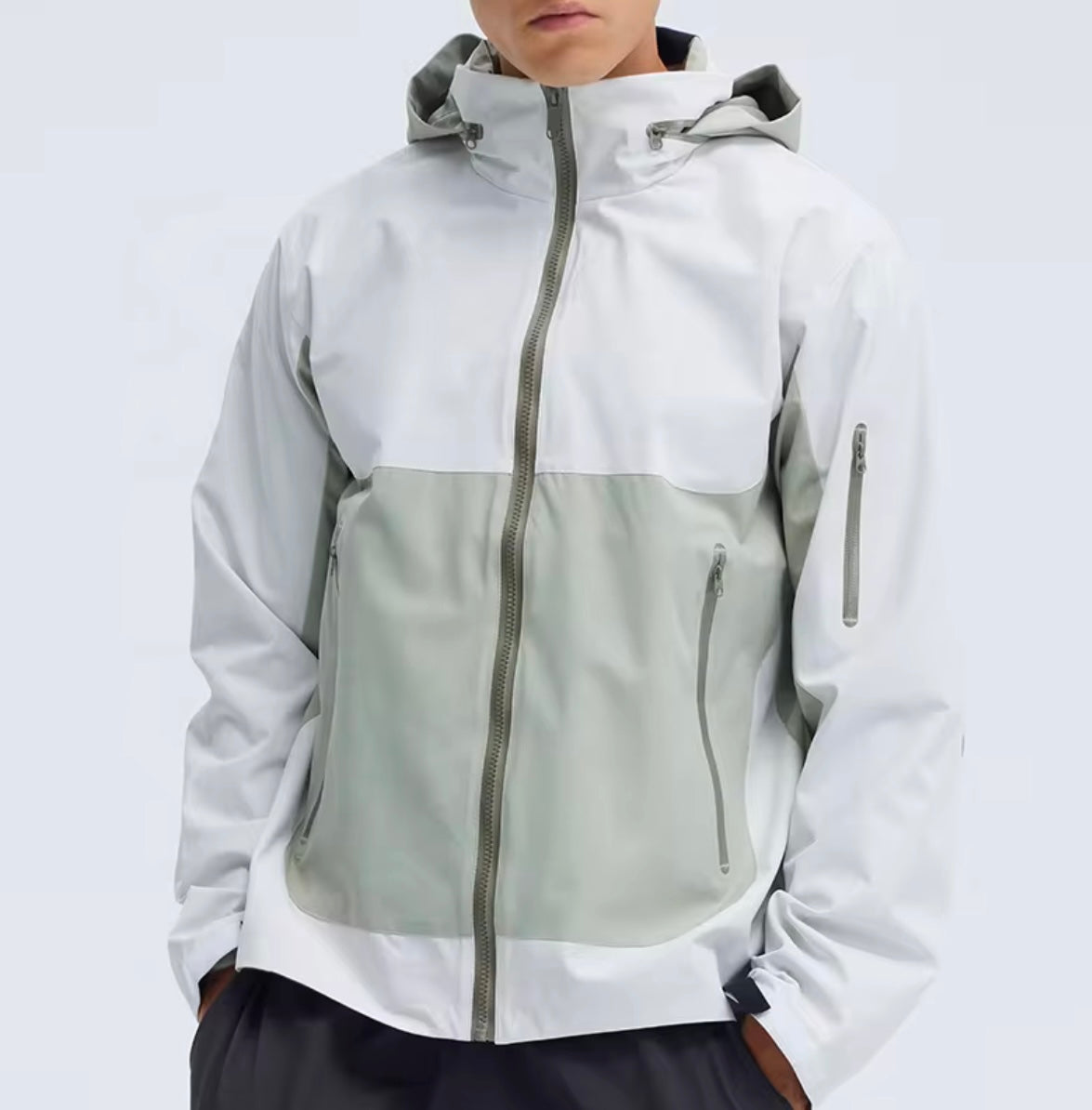 Chaqueta deportiva bicolor para hombre